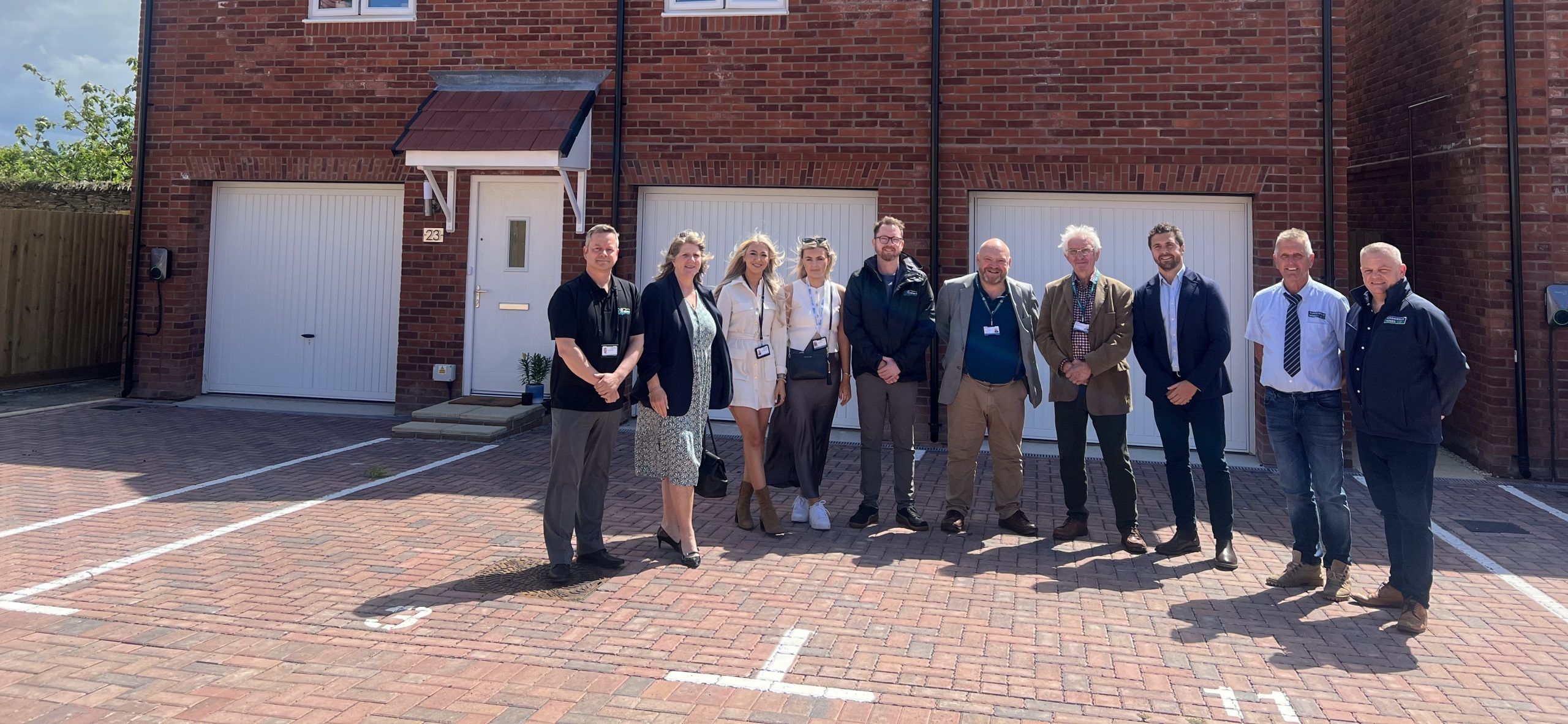 Summerfield Homes Hands Over New Affordable Homes to Somerset Council