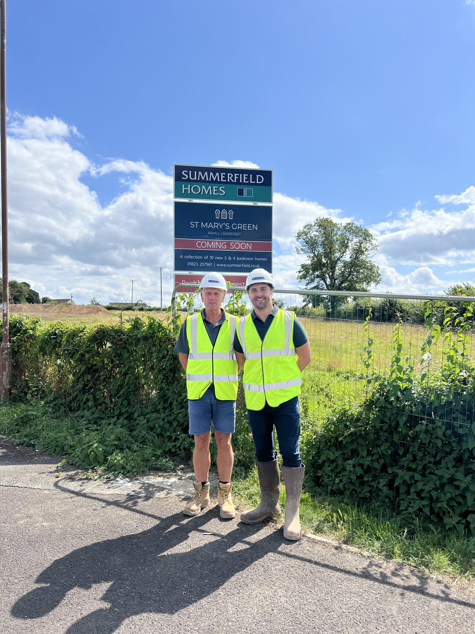 Summerfield Homes Breaks Ground in Ashill and Horton